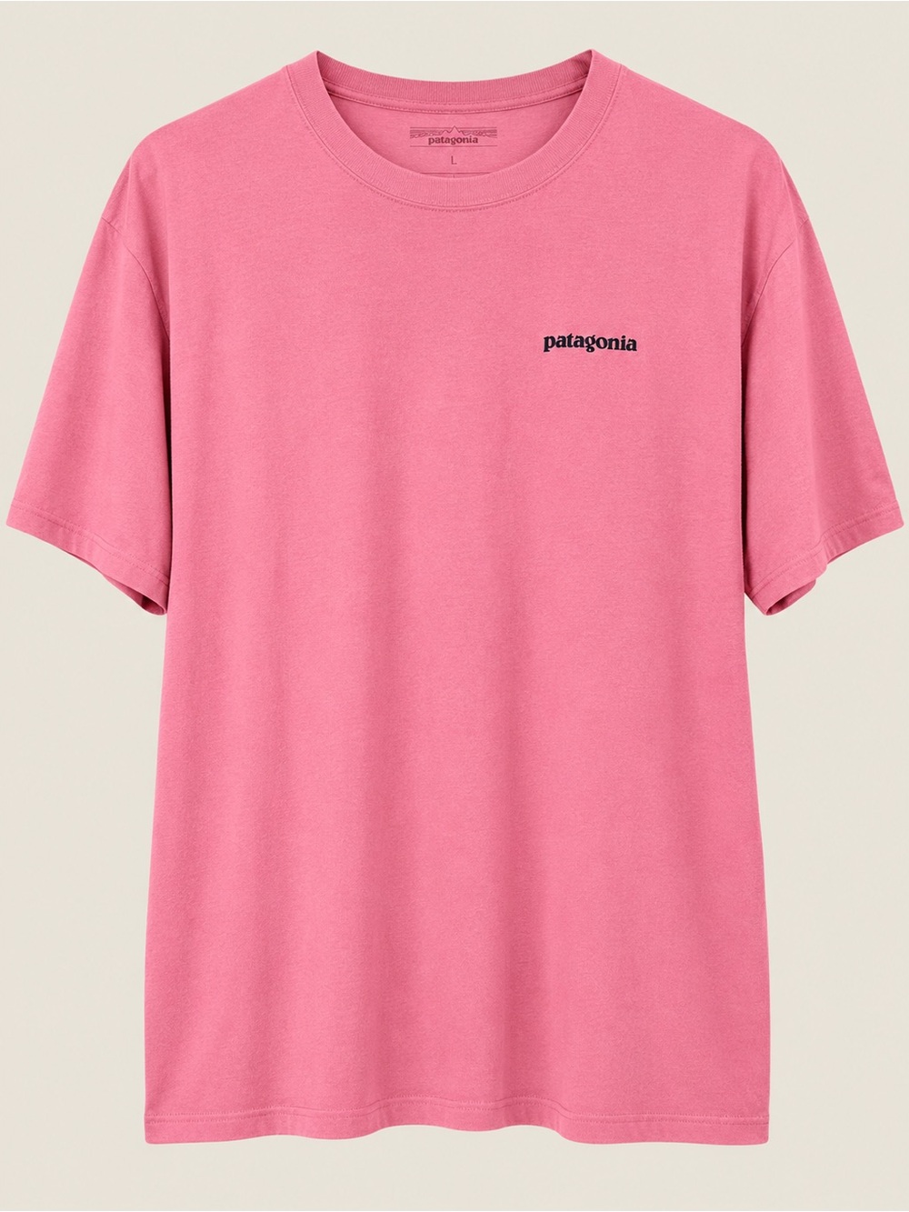 Patagonia Short-Sleeve Crew Tee in Rose Pink